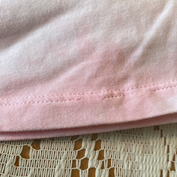 Talula • Pink Tie Dye Cropped Athletic Racerback Tank - Picture 11 of 11